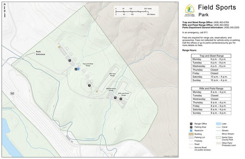 Field Sports County Park Guide Map Preview 1