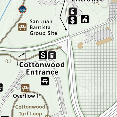 Hellyer County Park Guide Map Preview 2