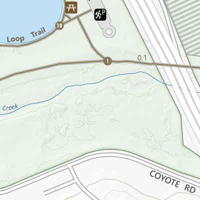 Hellyer County Park Guide Map Preview 3