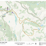 Santa Clara County Parks and Recreation Hike the 100 - 2024 - Grant digital map