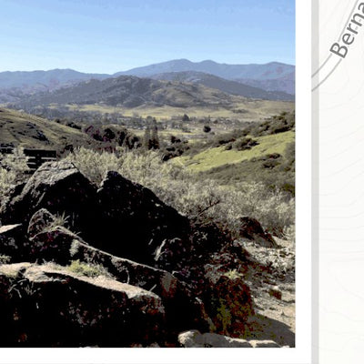 Santa Clara County Parks and Recreation Hike the 100 - Santa Teresa digital map