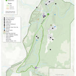 Santa Clara County Parks and Recreation Hike the 100 - Stevens Creek - Tony Look North digital map