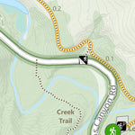 Santa Clara County Parks and Recreation Hike the 100 - Stevens Creek - Tony Look South digital map
