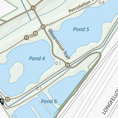 Los Gatos Creek Park Guide Map Preview 3