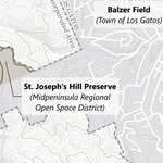 Los Gatos Creek Trail Guide Map Preview 3
