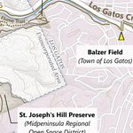 Los Gatos Creek Trail Guide Map Preview 3