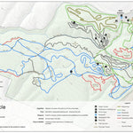 Santa Clara County Parks and Recreation Metcalf Motorcycle Park Guide Map digital map