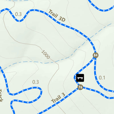 Santa Clara County Parks and Recreation Metcalf Motorcycle Park Guide Map digital map