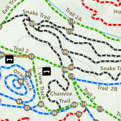 Metcalf Motorcycle Park Guide Map Preview 3