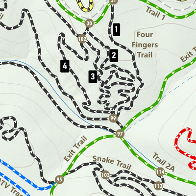 Metcalf Motorcycle Park Guide Map Preview 3