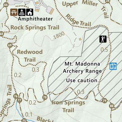 Mt Madonna County Park Guide Map - duplicate Preview 3