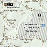 Mt Madonna County Park Guide Map Preview 3