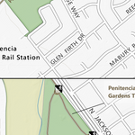 Penitencia Creek County Park Guide Map Preview 2