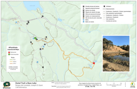 Santa Clara County Parks and Recreation PixInParks 2021 - Grant en Español digital map