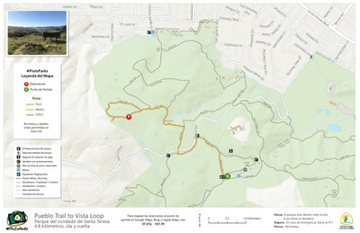 Santa Clara County Parks and Recreation PixInParks 2022 - Esp Santa Teresa digital map