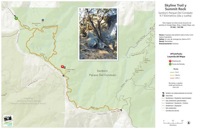 Santa Clara County Parks and Recreation PixInParks 2023 - Spanish - Sanborn digital map