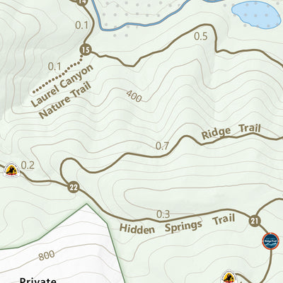 Santa Teresa County Park Guide Map Preview 2