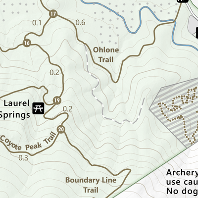 Santa Teresa County Park Guide Map Preview 3