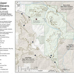 Upper Stevens Creek County Park Guide Map Preview 1