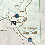 Upper Stevens Creek County Park Guide Map Preview 3