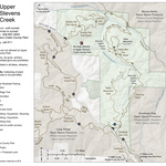 Upper Stevens Creek County Park Guide Map Preview 1