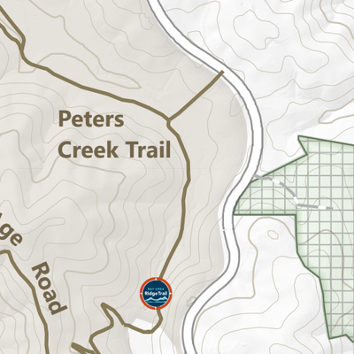 Upper Stevens Creek County Park Guide Map Preview 2
