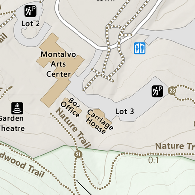 Villa Montalvo County Park Guide Map Preview 2