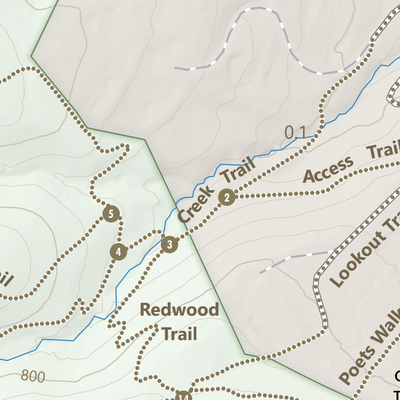 Villa Montalvo County Park Guide Map Preview 3