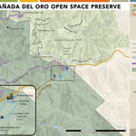 Rancho Canada Del Oro Open Space Preserve Trail Map Preview 1