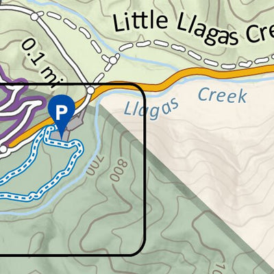 Rancho Canada Del Oro Open Space Preserve Trail Map Preview 2