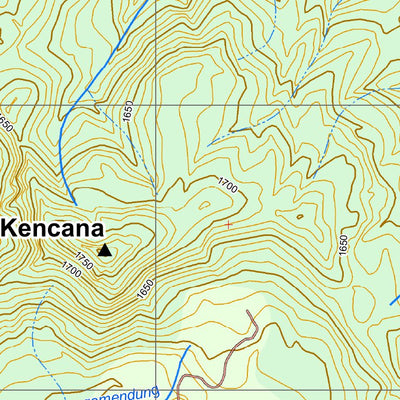 Saparhadi Gunung Kencana ver. 2 - Kawasan Puncak, Bogor digital map
