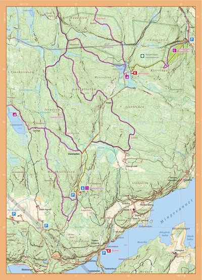 Sarpsborg kommune Harehjellåsen digital map