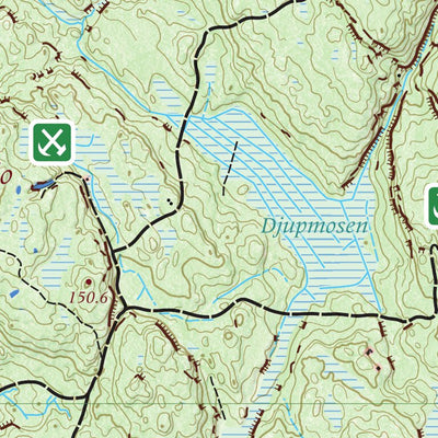 Sarpsborg kommune Høgnipa - Buerbekken digital map