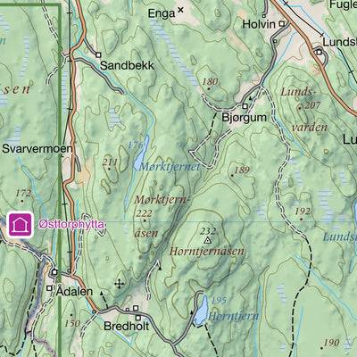 Sarpsborg kommune Sarpsborg turkart digital map