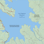 Save Mount Diablo Los Vaqueros and Surrounding Parks - Mount Diablo Regional Trail Map, Sixth Edition digital map