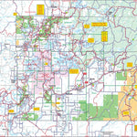 Sawyer County Snowmobile/ATV Map 2024-25 Preview 1