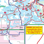 Sawyer County Snowmobile/ATV Map 2024-25 Preview 2