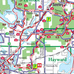 Sawyer County Snowmobile/ATV Map 2024-25 Preview 3