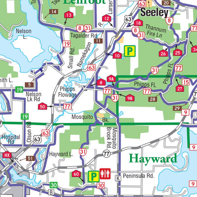 Sawyer County, WI ATV/UTV Trails and Routes Preview 3
