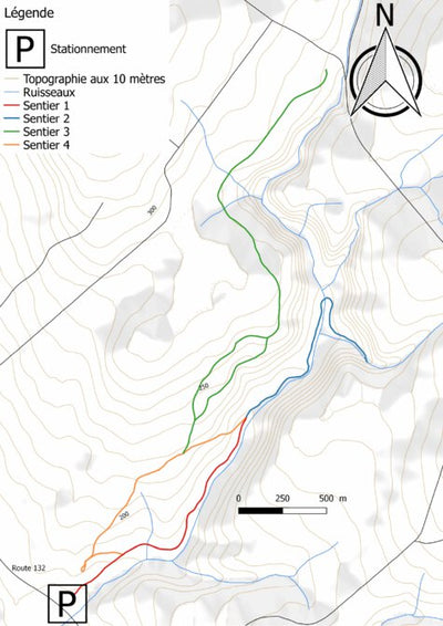 SB Géomatique Club de ski de fond de Causapscal digital map