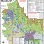 Scenic Montana Trails Seeley Lake Driftriders Map digital map