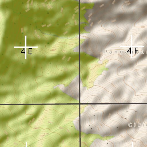 Peta Topografi dan Grid Survey Owa jawa Malabar Map by Semangat ...
