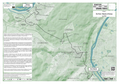 Sentiers Métropolitains Le Sentier du Grand Paris (Etape 02) : de Port-Marly à Poissy digital map