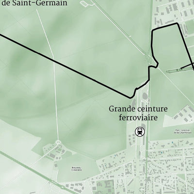 Sentiers Métropolitains Le Sentier du Grand Paris (Etape 02) : de Port-Marly à Poissy digital map