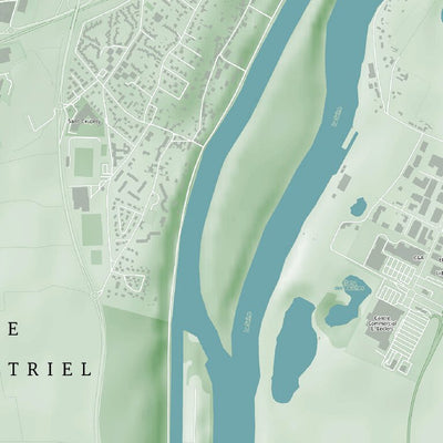 Sentiers Métropolitains Le Sentier du Grand Paris (Etape 03) : de Poissy à Conflans digital map