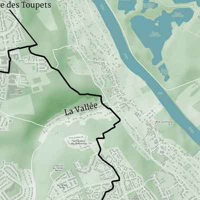 Sentiers Métropolitains Le Sentier du Grand Paris (Etape 04) : de Conflans à Cergy digital map
