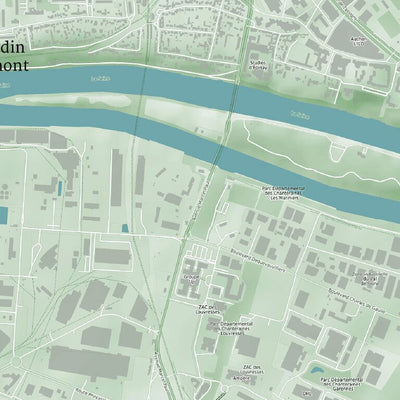 Sentiers Métropolitains Le Sentier du Grand Paris (Etape 08) : d'Argenteuil à Saint-Denis digital map