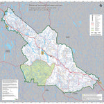 Réserve faunique Ashuapmushuan : Carte générale de chasse au petit gibier 2025 Preview 1