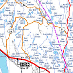 Réserve faunique Ashuapmushuan : Carte générale de chasse au petit gibier 2025 Preview 2
