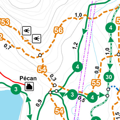 Carte des activités hivernales - Camp Mercier Preview 3